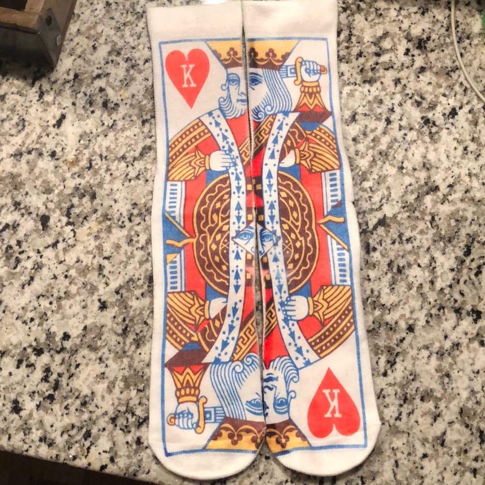 King of Hearts Socks